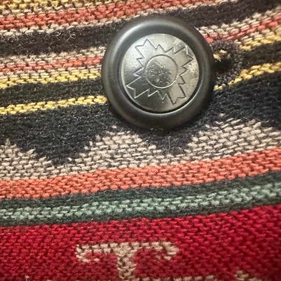 Knockabouts by Pendleton Vintage Woman Southwestern Aztec Blazer Sz 10 - Picture 7 of 17